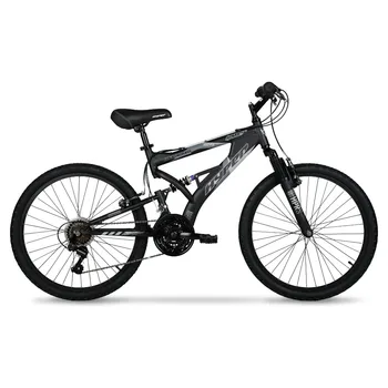 24" Havoc Mountain Bike, Youth/Adult, Recommended Ages 10-14 Years Old, Black 1