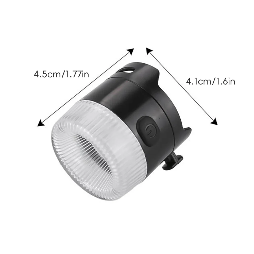 1Pc Colorful Bicycle Taillight LED Warning Rear light Type-C Charging 8 modes Tail Lights for Night Riding Cycling Accessories