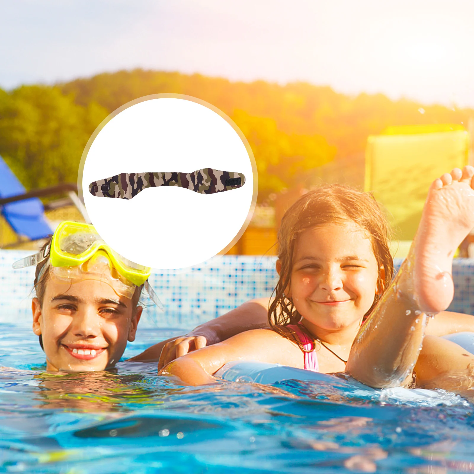 

Дышащая ткань, практичная детская лампа для ушей (камуфляжная расцветка)