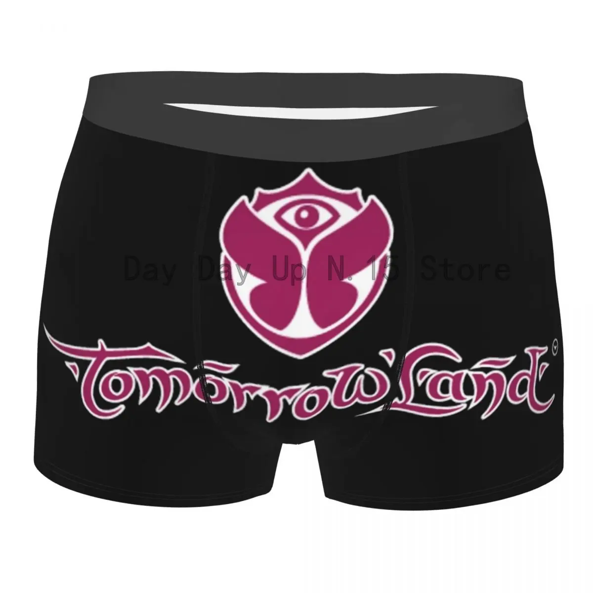 Tomorrowland Underwear Men Sexy Printed Custom Belgian Electronic Dance Boxer Shorts Panties