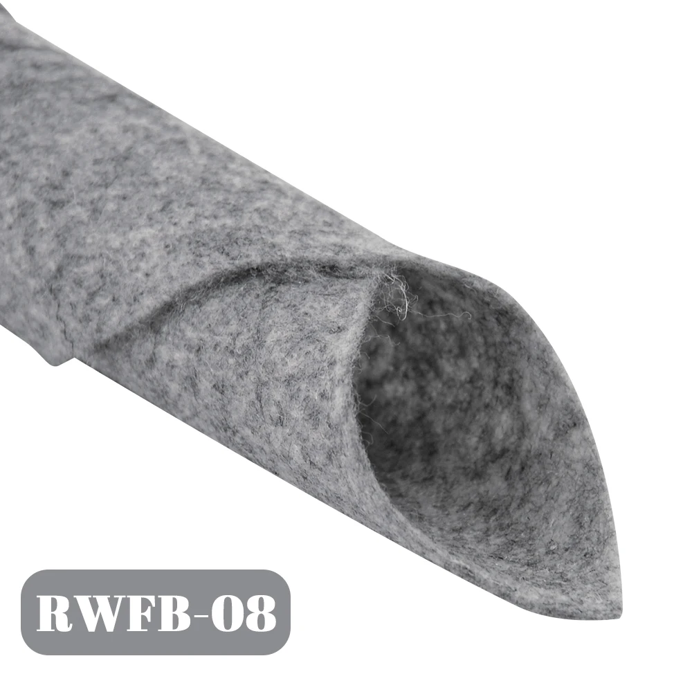 Tela de fieltro súper suave de 1,0 mm de grosor, 30 x 30 cm/20 x 90 cm, hoja no tejida para manualidades de costura DIY, accesorios para muñecas, material de patchwork