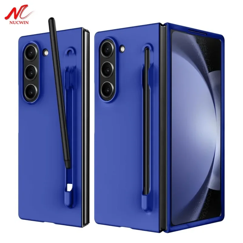 Premium Skin-Feel PC Case with S Pen Holder and Storage