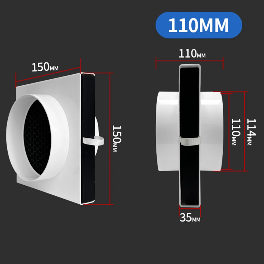Filtre à Air HEPA Pour Conduit - Compatible Tuyaux PVC/PE, Diamètre 110 Mm Ou 160 Mm