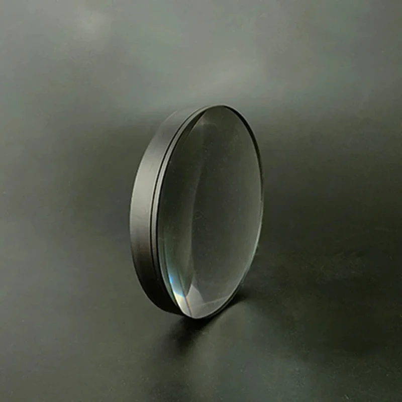 

D100F225 Blackened Optics K9 Glass Glued Lens 400~700nm Wavelength Achromatic Objective Lenses for Optical Focusing Collimator