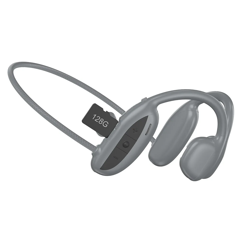 NEW2022 Openear Headphone Bluetooth Wireless Earphones Waterproof Sports Headset with Microphone 128G MP3 Player Running |
