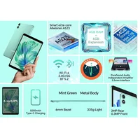 Tablette Teclast P85T 2026 Allwinner A523 8 cœurs 1,8 GHz 10 Go (4 Go + 6 Go) de RAM 64 Go de ROM 8 pouces 800×1280 IPS WIFI5 4G 5000 mAh Type-C 5