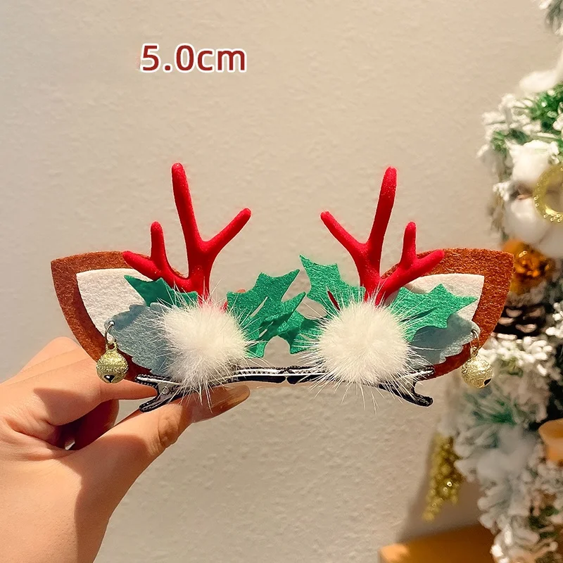 27Hair ball bell antlers