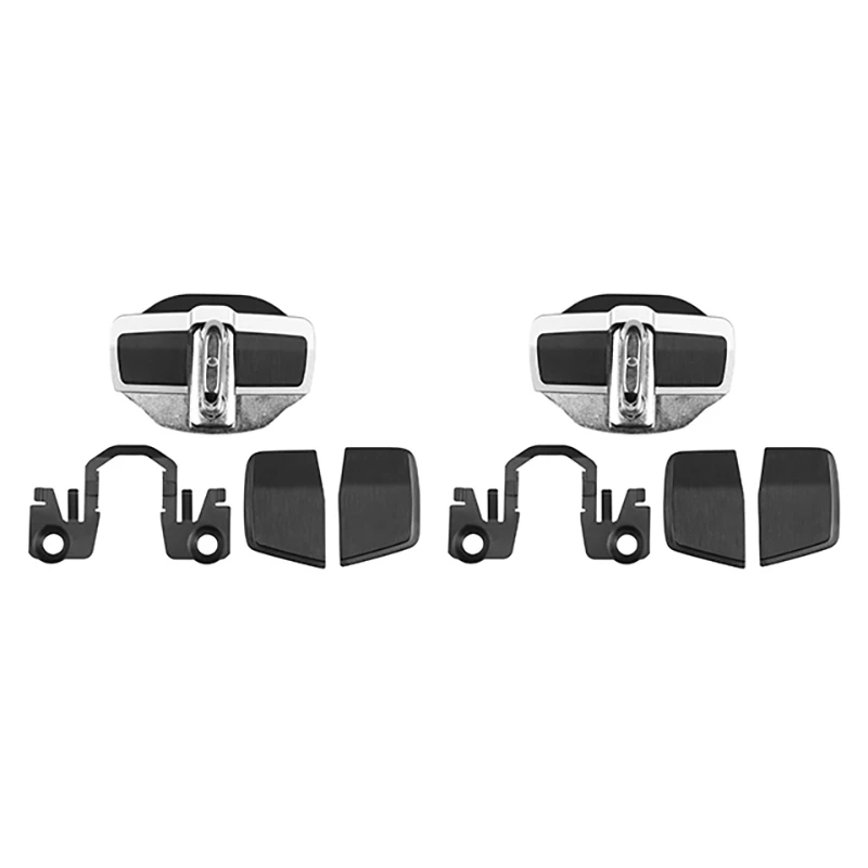 TRD Door Stabilizer Door Lock Protector Latches Stopper Covers 2 Sets For Toyota Land Cruiser Alphard Vellfire