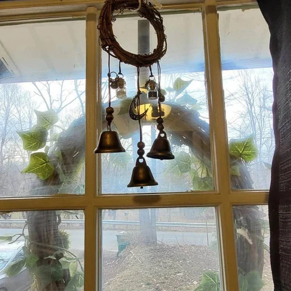 Witch Bells For Door Witchy Decor Wind Chimes Decoration For Home Kitchen  And Outdoors Cloth Craft Witches Bells Wiccan Decor - AliExpress