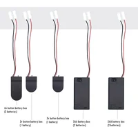 Battery Holder 3v 6v Button Coin Cell Battery Case with Switch Tools Model Railway Layout 1