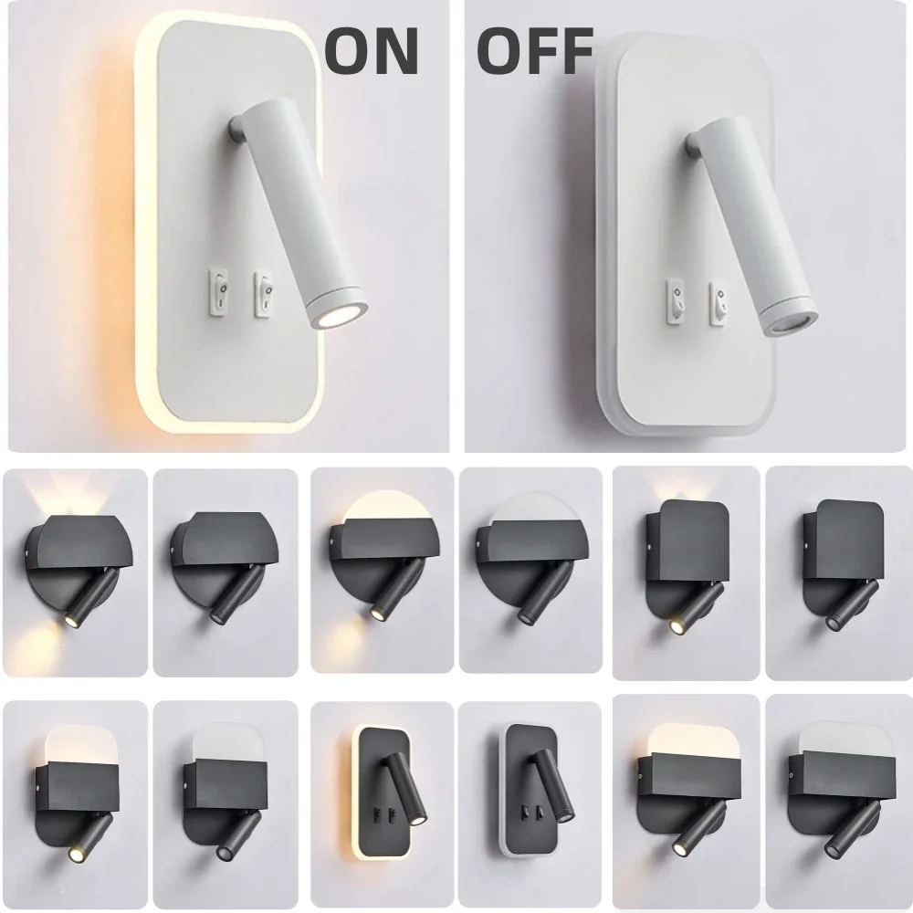 รูปสินค้า โคมไฟติดผนังปรับมุมได้ LED ทันสมัย