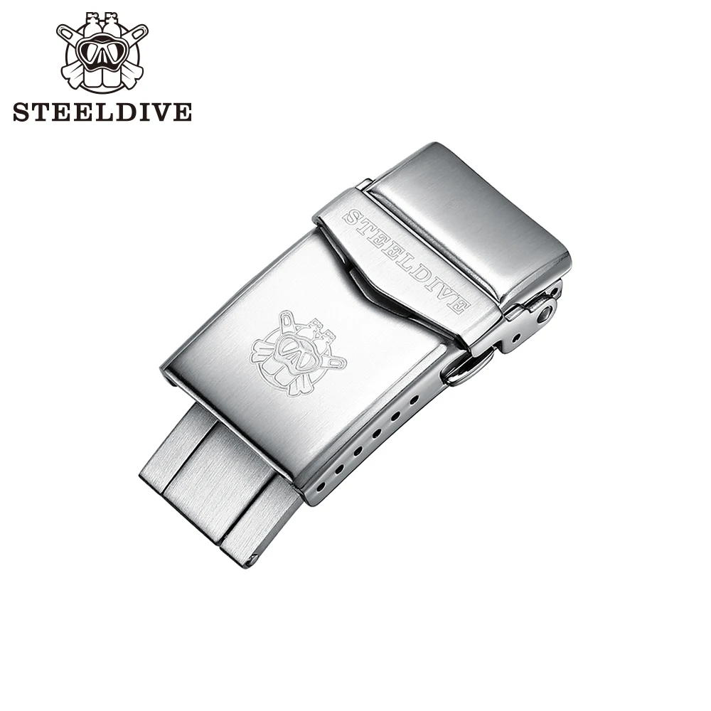 STEELDIVE Luxury Brand SD1934 Blue Dial 39MM Steel Case 20 Bar NH35 Mechanical Men Sports Watches for Diving