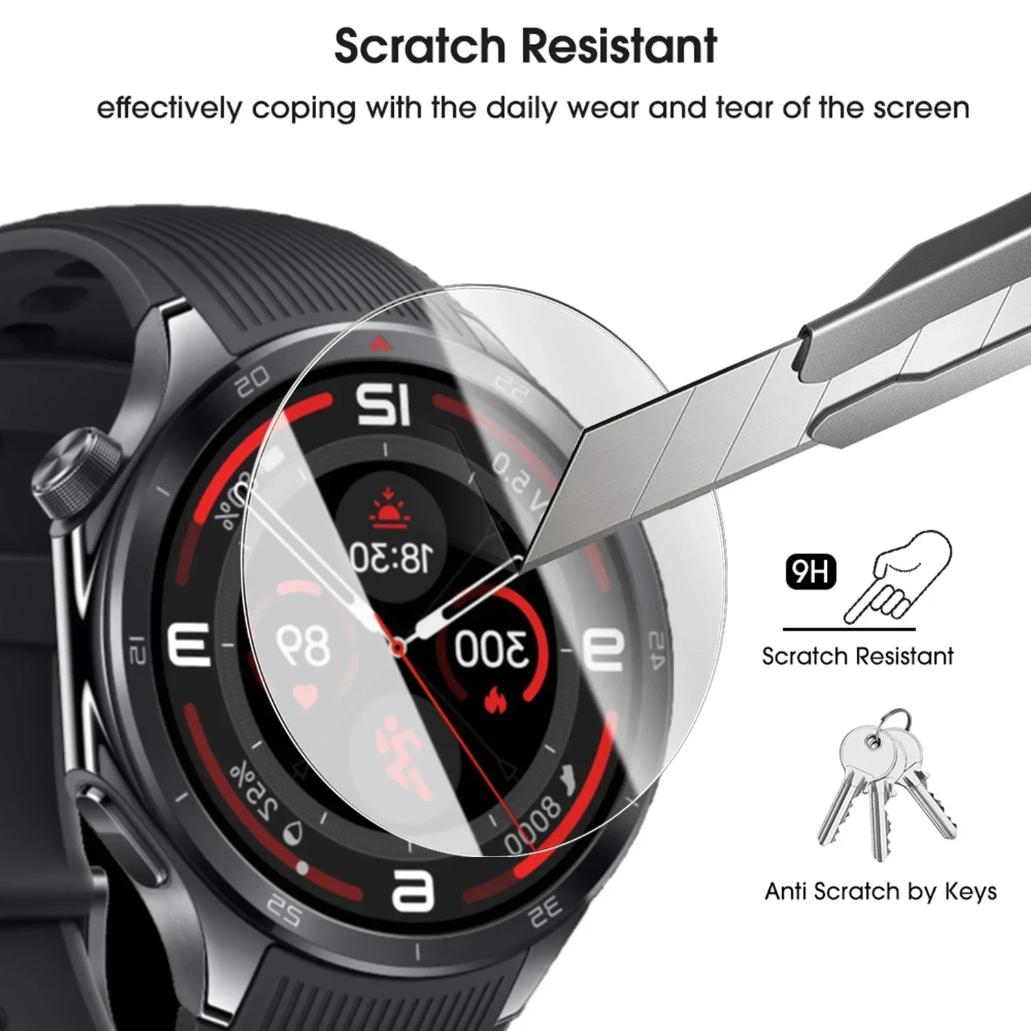 Premium Tempered Glass Screen Protector with Auto-alignment Installation Kit