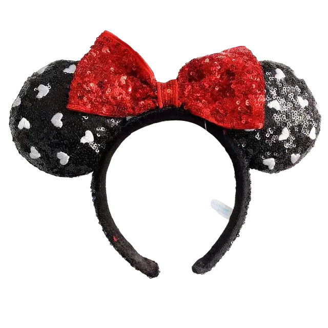 2022 Disney Mickey Ears Headband Firework Headband with Castle Peter Pan Cosplay Hairband Disneyland Letter Headband Gift Mickey Headband 46
