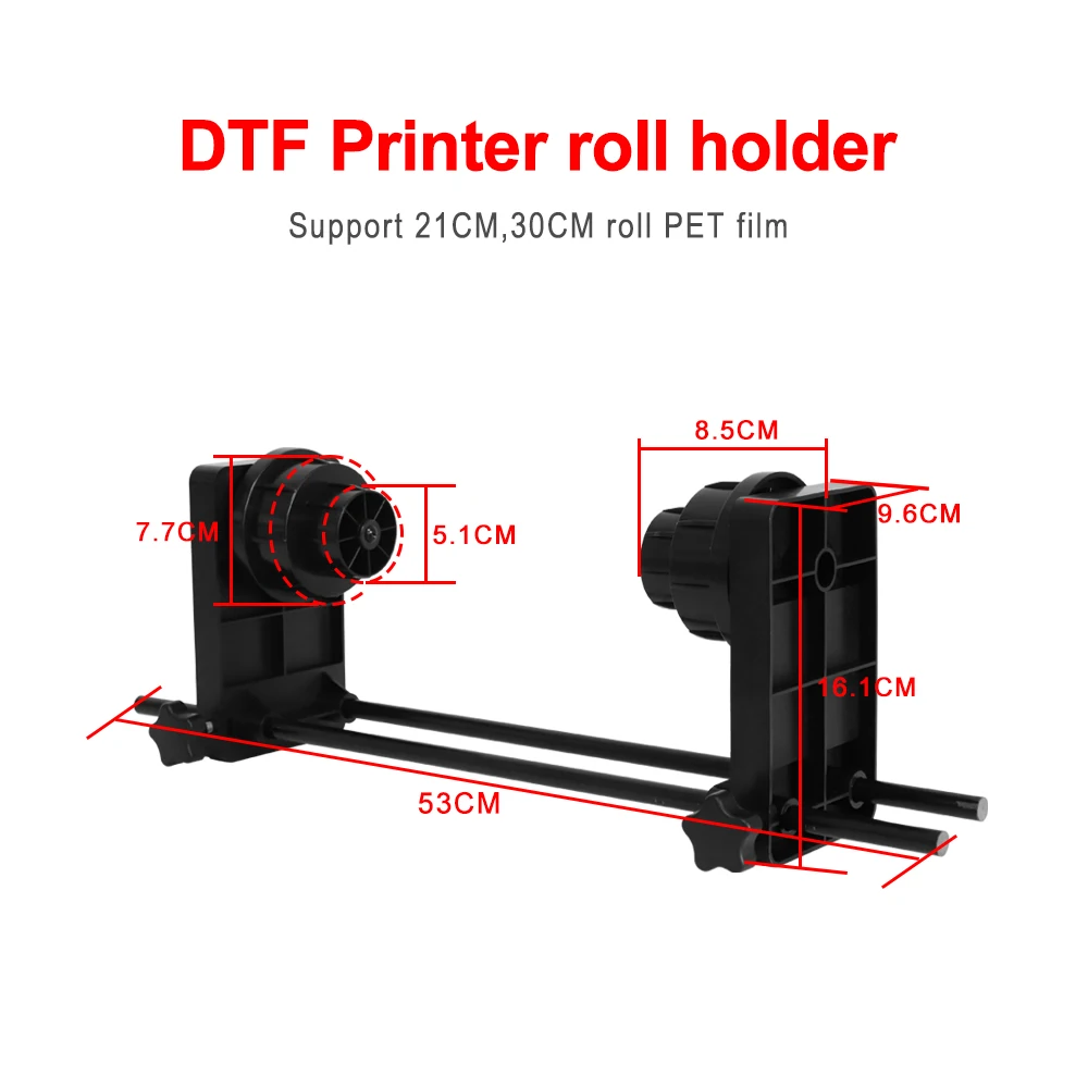 A3 Dtf Printer Roll Film Houder Voor A3 A4 Dtf Printer Houder Roll Voor Epson L805 R1390 L1800 Dtf Printer rolhouder Film