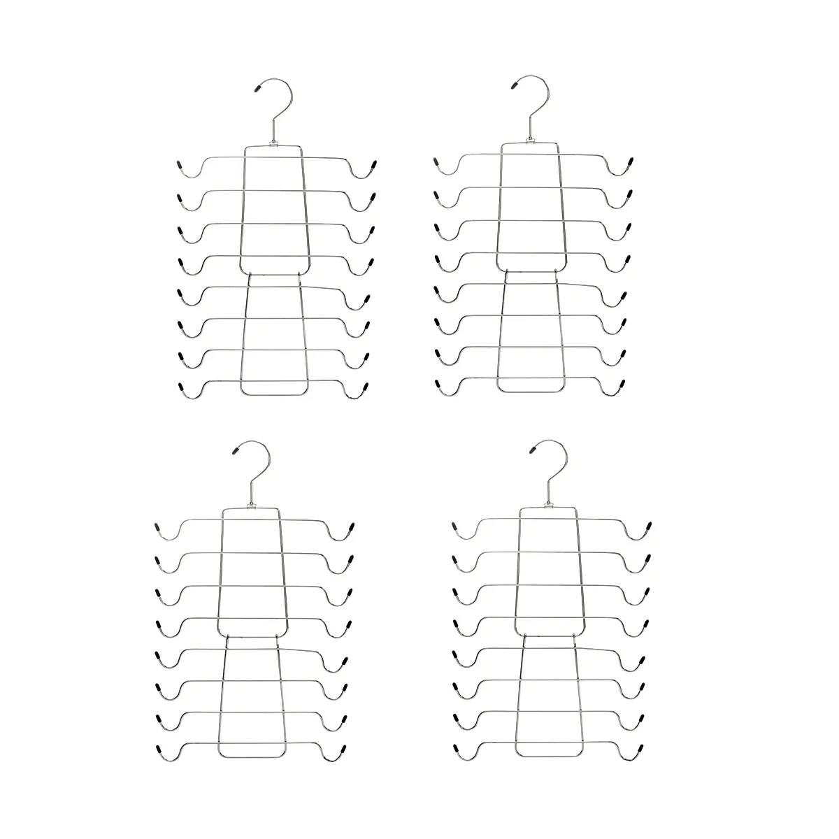 

Tank Tops Hangers,Bra Hanger 4 Pack Metal Space Saving Hanger Bra Tank Top Holder Closet Organizer