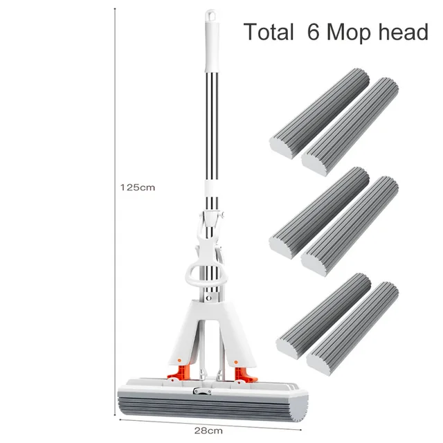 Kit 6 Mop Head