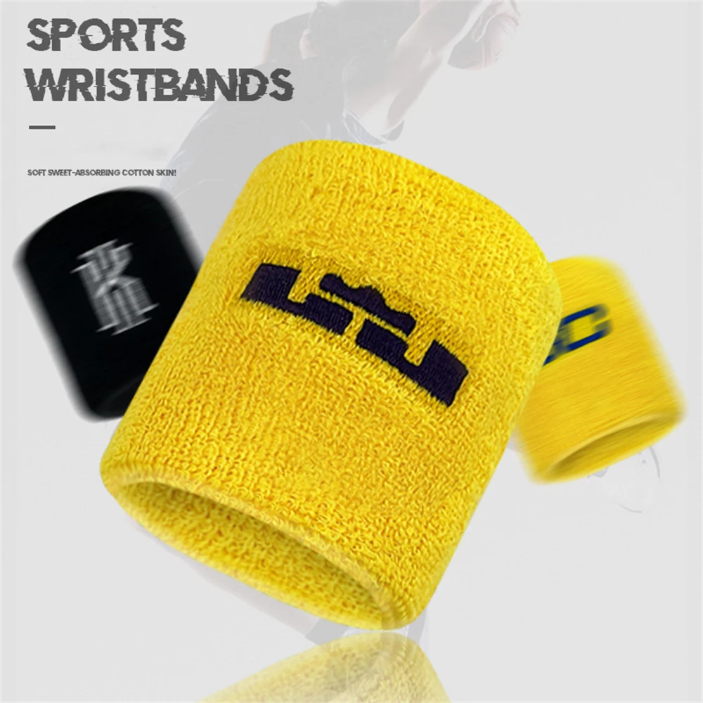 

for Bracelet Women Man Basketball Fashion Star Sports Wrist Guard Anti Sprain Breathable High End Towel Wristband Wholesale