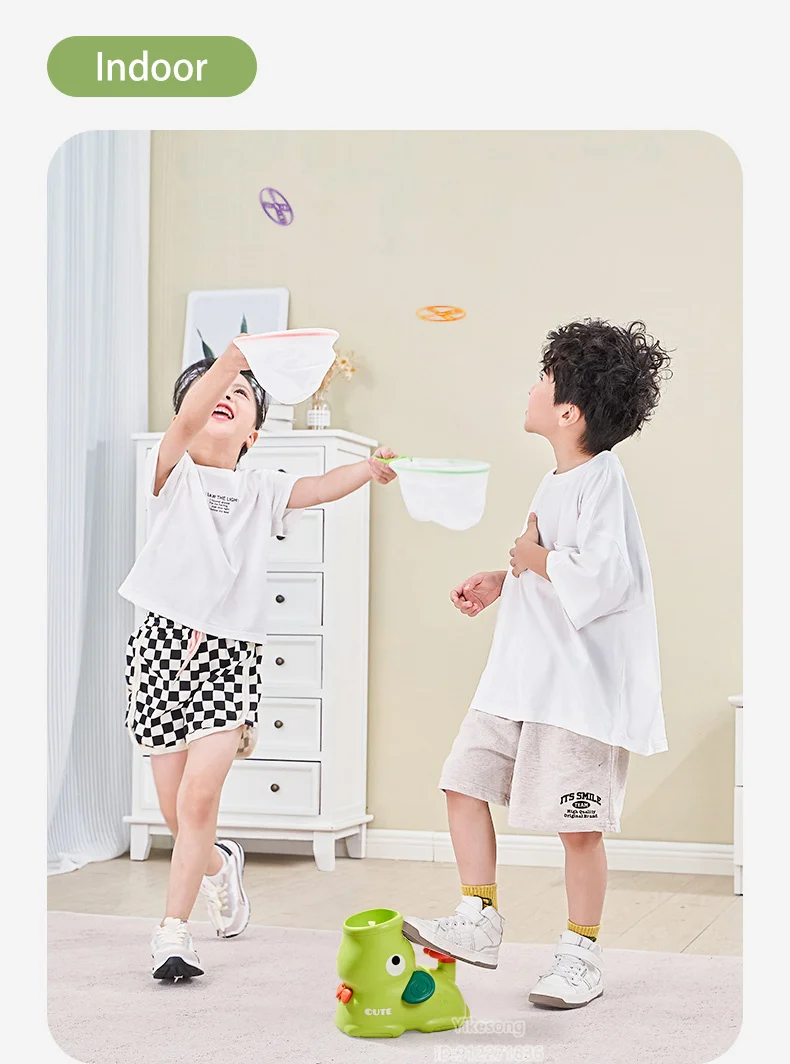 Kids Foot Launcher Toy - flying disc launcher