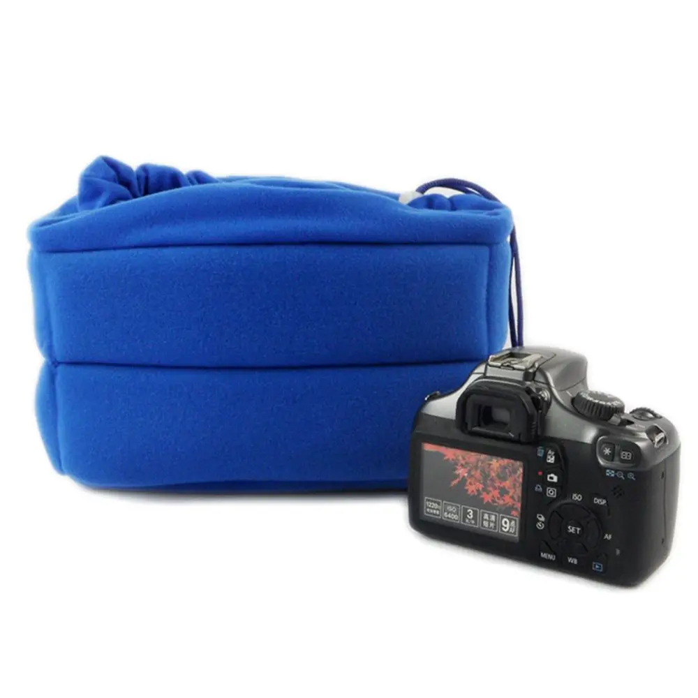 Flintronic Borsa Fotocamera, Impermeabile Antiurto Custodia per Fotocamera Obiettivo, Cinghia Regolabile, Fodera Morbida e Soffice, Leggero Borsa Fotografica, SLR DSLR Obiettivi & Accessori-32*20*13cm