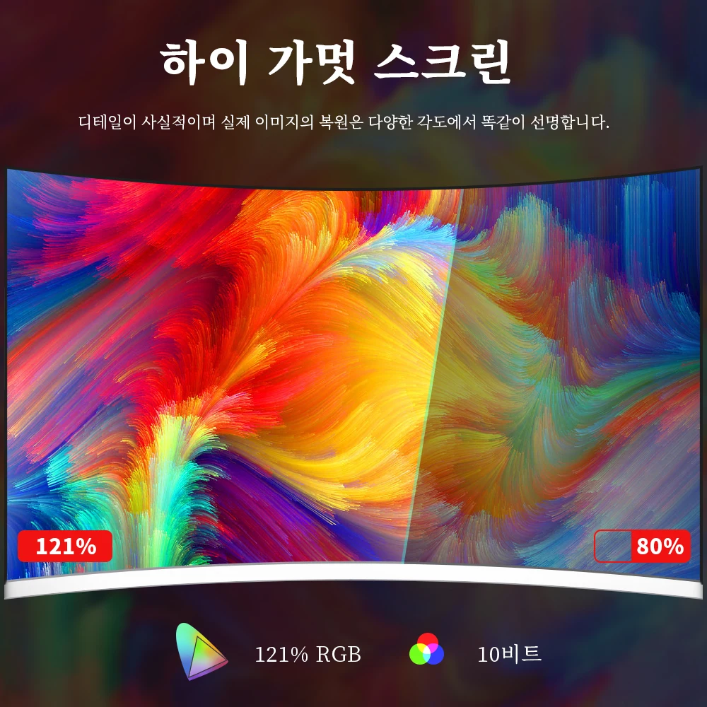 SENMAO PC ̸ , 165Hz 4K Ips LCD ÷, HD  ũž ̹ ǻ ȭ, HDMI 1500R  ȭ, 34 ġ
