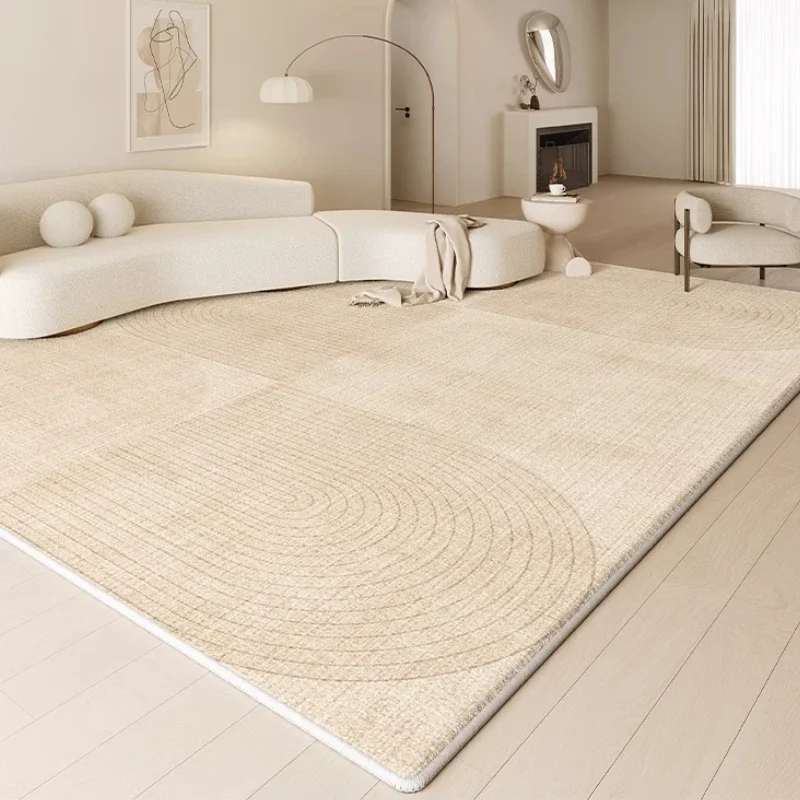Fluffy Soft Bedside Rug Cream Style Carpets for Living Room Large Area Bedroom Decor Plush Carpet Thick Washable Study Floor Mat 4