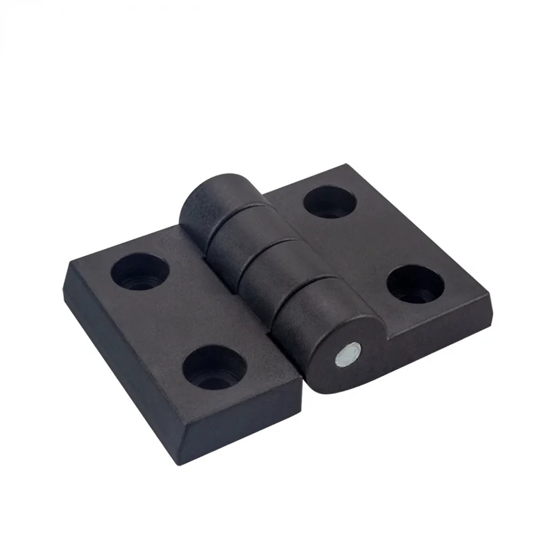 Black Nylon Plastic Butt Hinge Wooden Box Furniture Electric Cabinet Hardware Wooden door hinge 10pcs door hinges plastic hinges nylon hinges
