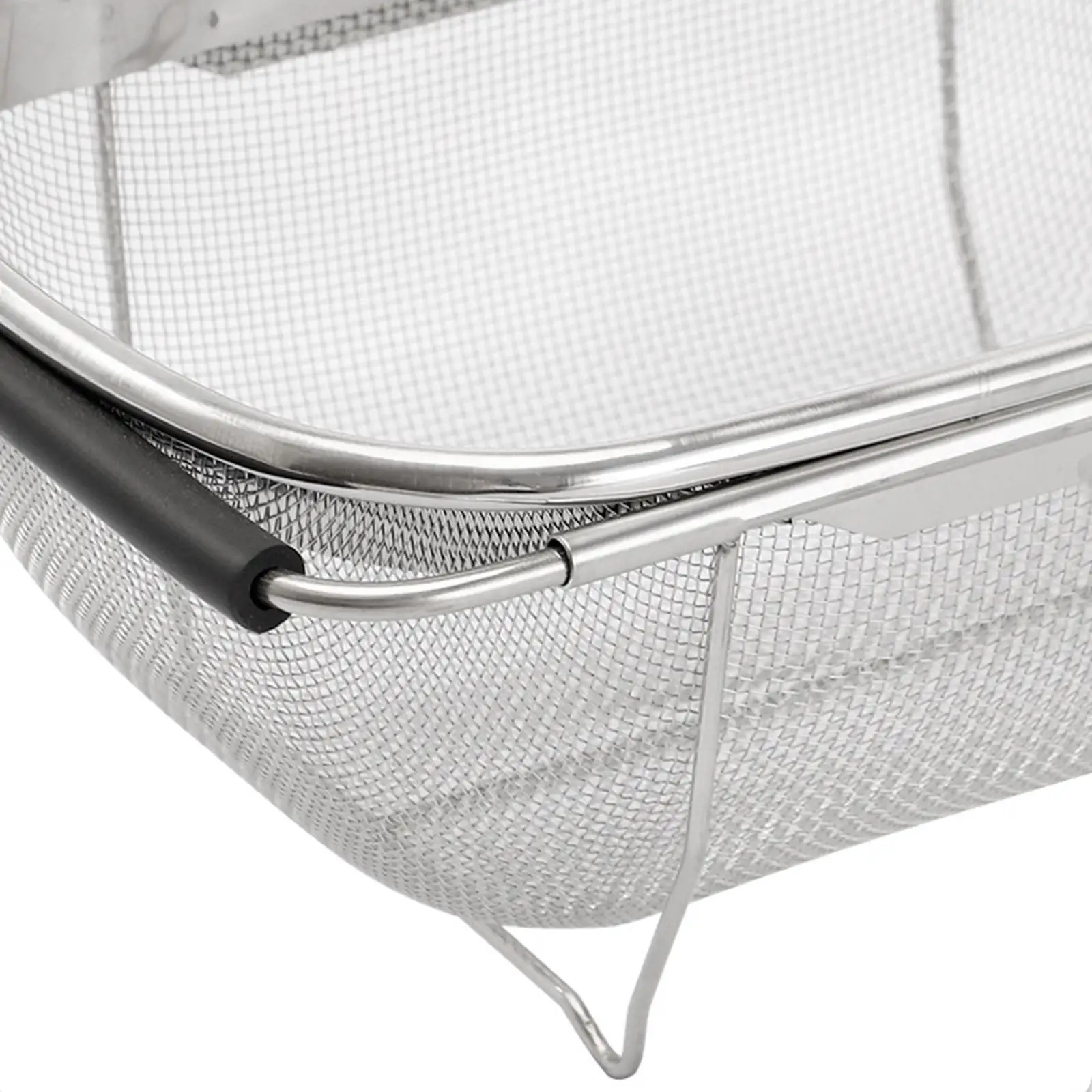 over The Sink Colander Retractable Breathable Drainage Home Kitchen Sink Draining Basket for Drain Rinse Vegetables Fruits 5