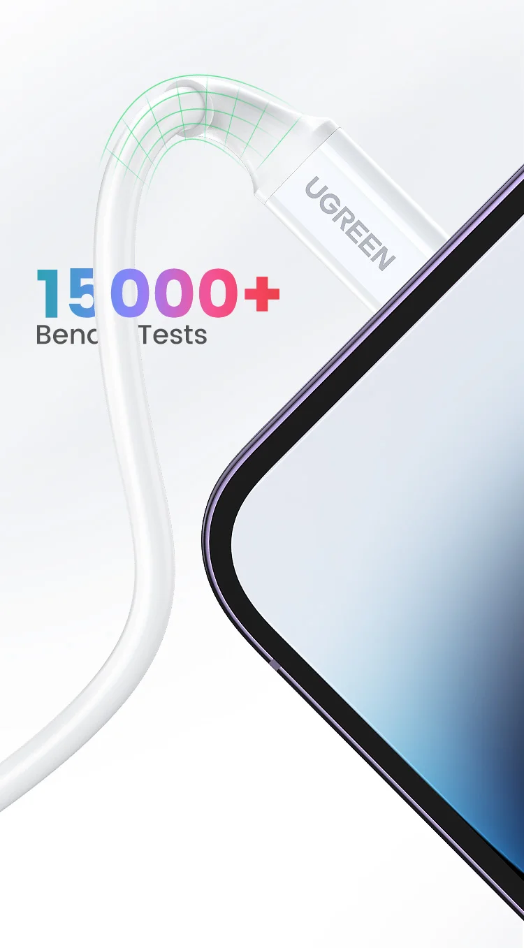 UGREEN MFi 20W PD USB C to Lightning Cable for iPhone 14 13 12 Pro Max Fast Charging for iPad Phone Type C Cable