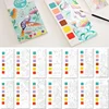 20 Sheets Portable Children Watercolor Painting Book Paint with Water Kids Gouache Graffiti Picture Coloring Drawing Toys Gifts 2