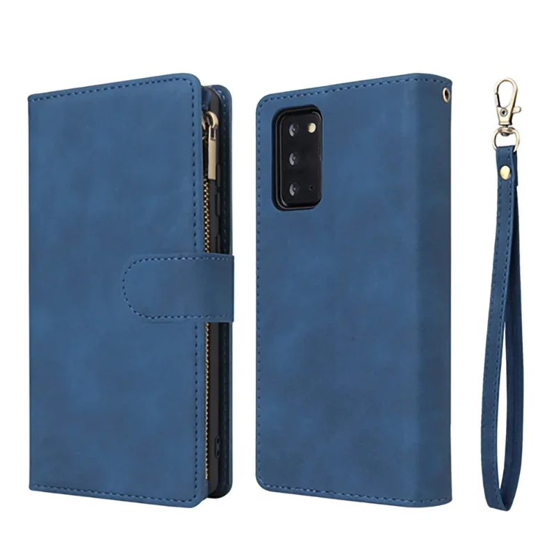 Reißverschluss Ledertasche für Samsung Galaxy A16 A26 A36 A56 A06 A15 A25 A35 A55 A05S A14 A34 A54 A13 A33 A53 Flip Wallet Phone Cover – Detail 10