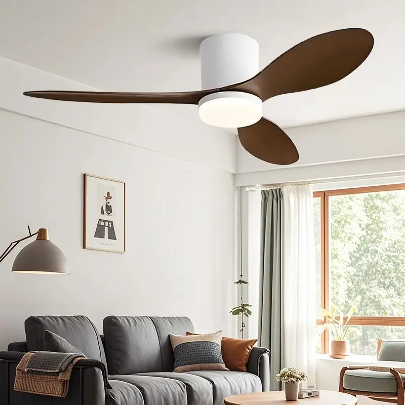 Ceiling Fan Light Three Blades Dimming Functionality APP-controlled Low Noise led ceiling fan lights led fan light ceiling fan