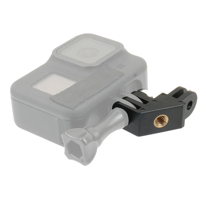 Vertical Mount 90 Degree Direction Adapter Elbow Mount for GoPro Hero 13 12 11 10 9 SJCAM AKASO Insta360 DJI Osmo Action Camera