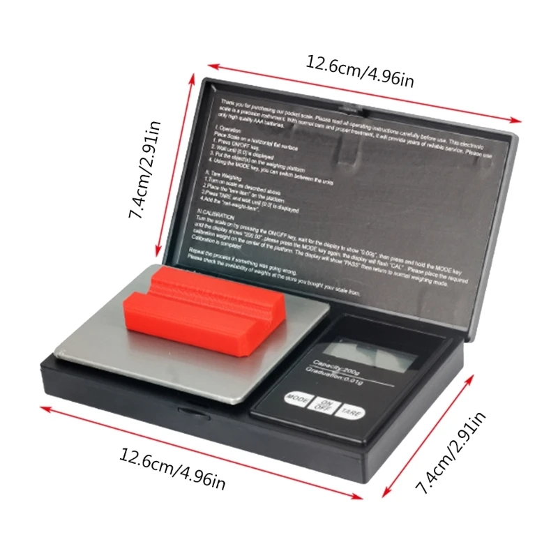 High Precisions Mini Arrows Scale with LCD Display Portable Archerys Grains Scale Arrows Digital Archerys Scale Durable 6
