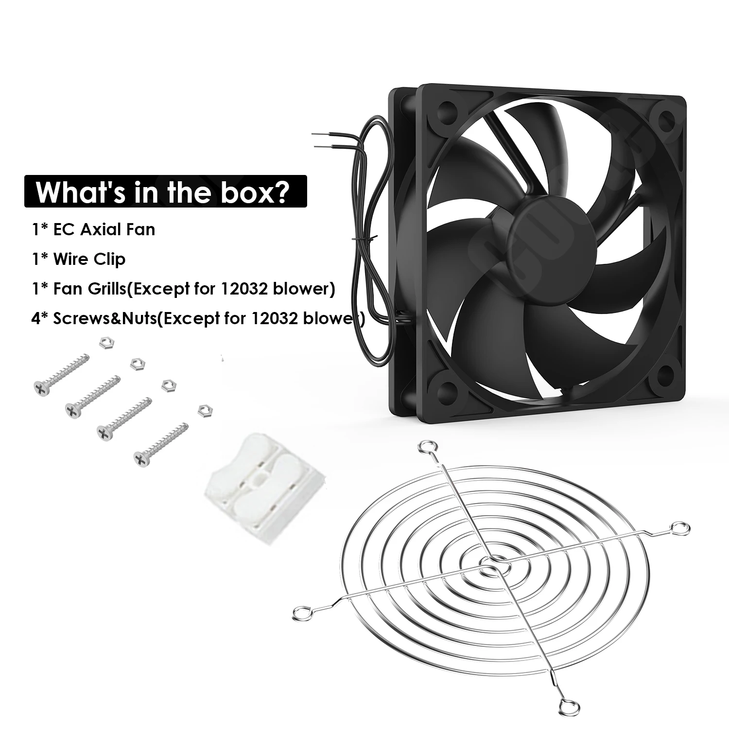 Cooling Fan EC Axial Fan 60mm 80mm 90mm 120mm Ball Brushless Fan Cooler AC 110V 120V 220V 230V 240V Computer Case 6025 8025 9225 12038