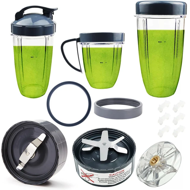 Extracteur de tasse de presse-agrumes 18oz 24oz 32oz, lame croisée, pièces de rechange pour mélangeur, lame d'extraction pour série NutriBullet 600w 900w 1
