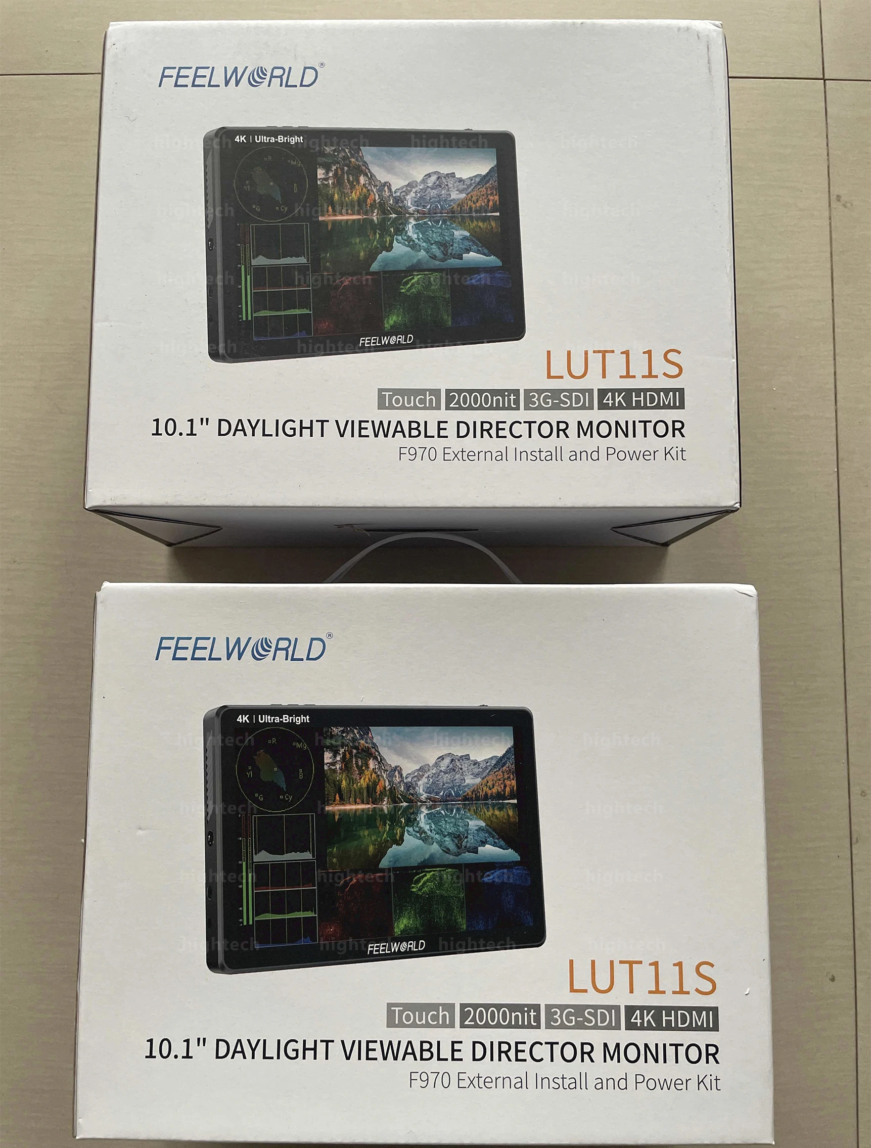 LUT11S 10.1 Inch Ultra Bright 2000nit DSLR Camera Field Monitor Touch Screen 3G-