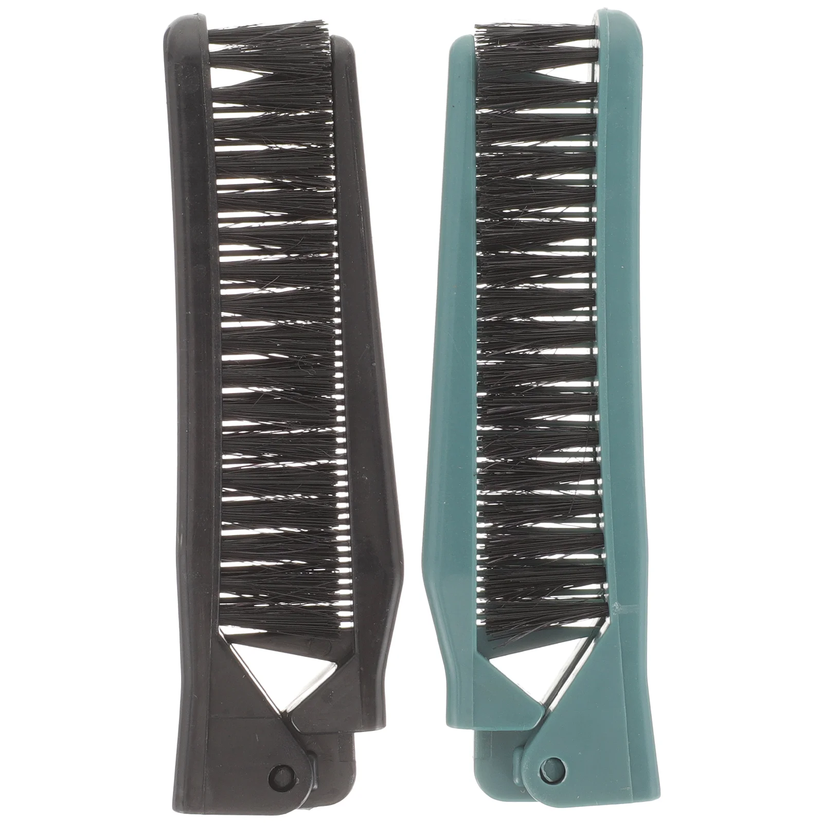 

Double Teeth Folding Comb Hairstyle Travel Brush Salon for Women Foldable Massage Brushes