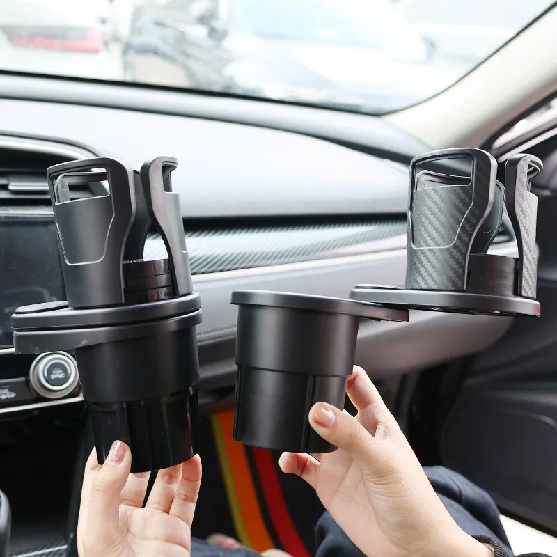 Car Cup Holder Expander for Car Adapter Adjustable Multifunctional Dual Cup Holder with Phone Holder Aromatherapy Organizers New