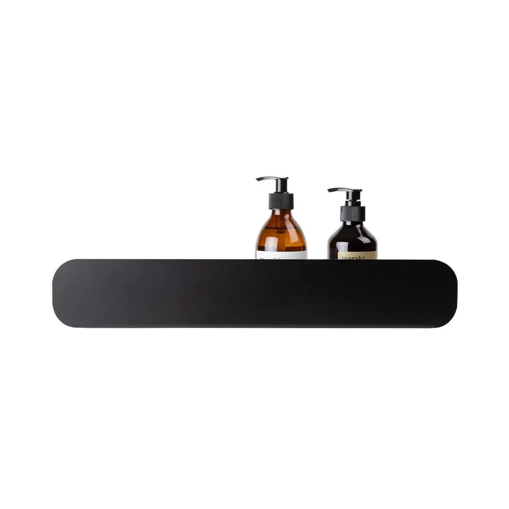 Wall-mounted Bathroom Storage Rack Space Saving Large Capacity Stainless Steel Storage Shelf Durable Sturdy Shower Drain Rack
