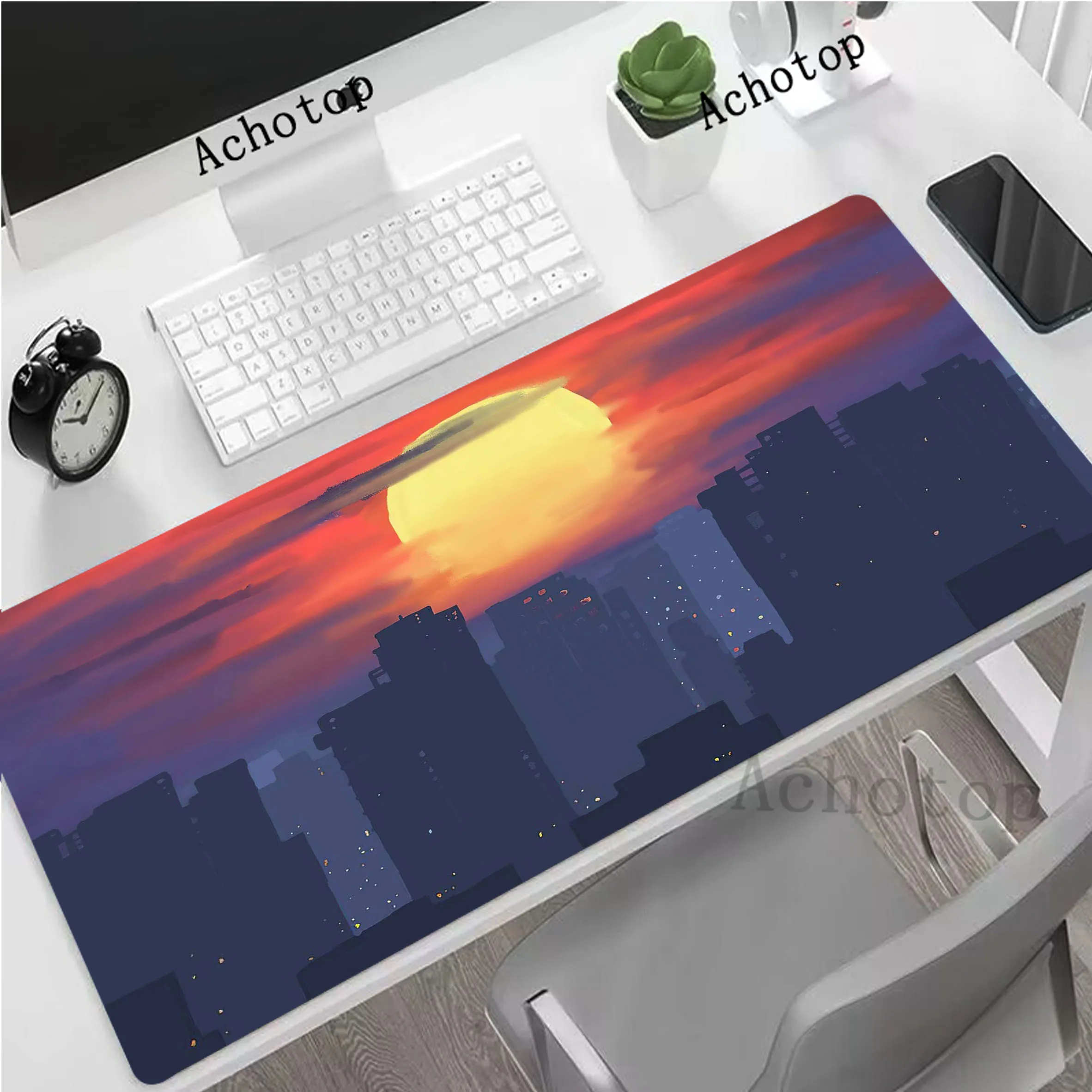 

Pink Sunset Extended Mousepad Gaming Speed Keyboard Pads Locking Edge Desk Mat Office Mouse Pad Tapis de Souris 900x400mm