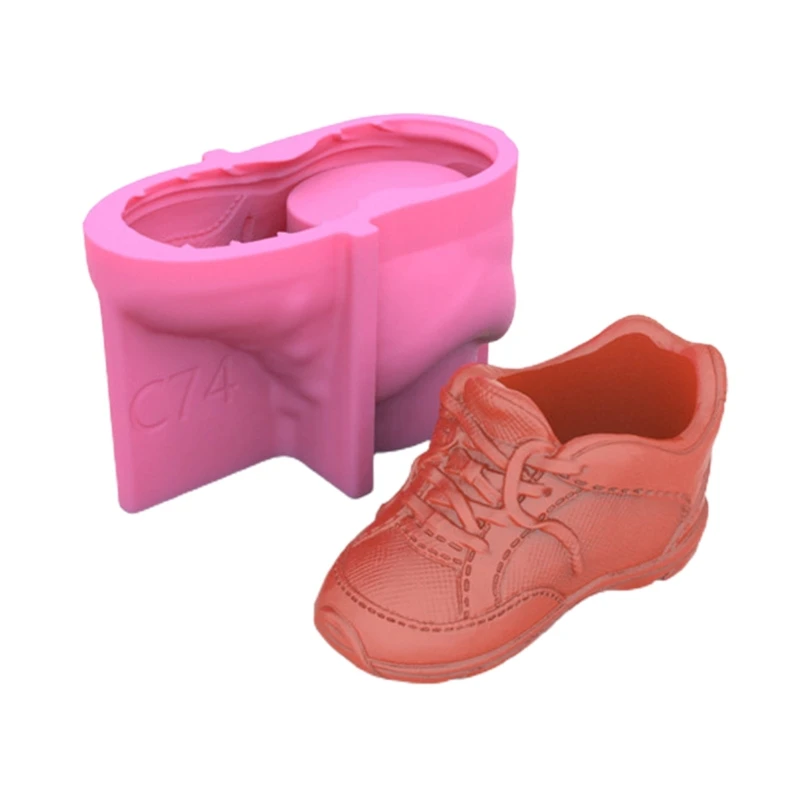 

Cartoon Shoes Flowerpot Pen Holder UV Crystal Epoxy Mold Cement Plaster Clay Resin Silicone Mould DIY Crafts Succulent Plant Pot