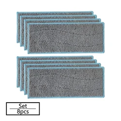 Washable Wet Mopping Pads - Premium Replacement Mop Cloths and Rags for Robot Vacuum Cleaners (8pcs)
