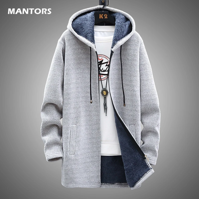 Mannen Trui Fleece Vest Winter Jas Heren Slanke Truien Winter Hooded Sweater Dikke Warme Jas 2022 Heren Kleding|Vesten| - AliExpress