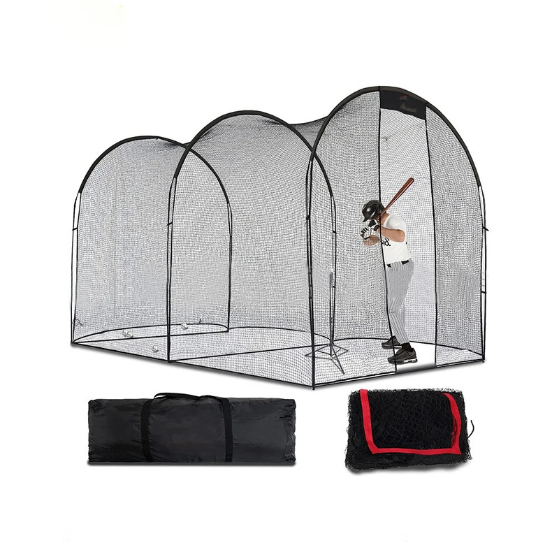 New Baseball Batting Cage Portable Baseball Softball Batting Cage Net Fortress Ultimate with Bracket Net