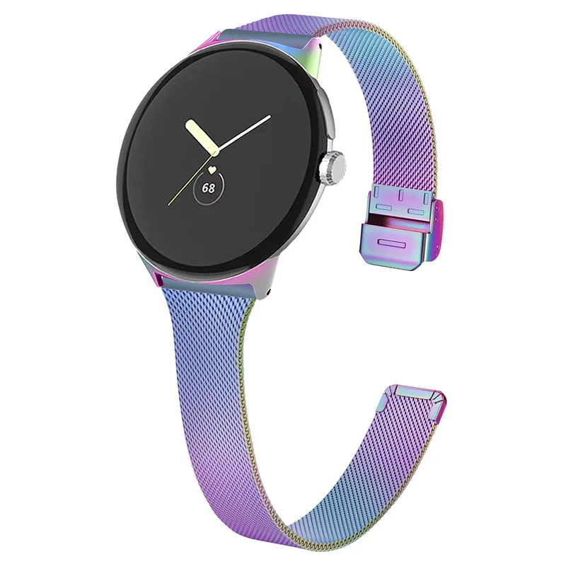 Slim Milanese Stainless Steel Mesh Bracelet - No Gap Wristband