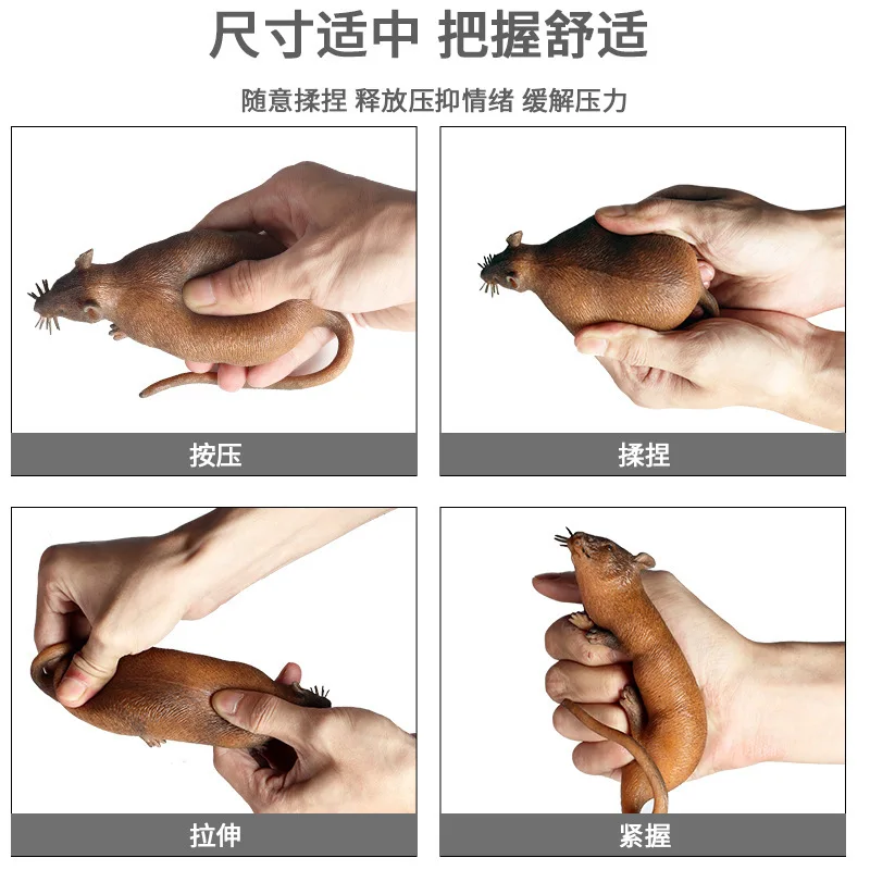 Squishy Stress Relief Squeeze Toy Emulational Wild Animal Model Crocodile Frog Pangolin Mouse Tadpole Snake Lizard Gecko Snake