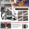 4in1 MIG MMA MAG TIG-160C Inverter Welders Multipurpose Portable Electric Welding Machine Multifunctional Intelligent Welders 4