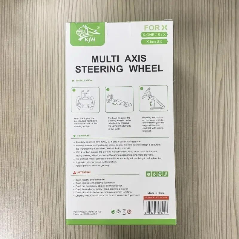 Y1UB Accessori da gioco Volante da corsa per console gioco Controller gioco da corsa - immagine 4