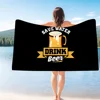 Drinking Beer Printed Big Microfiber Beach Towels Quick Dry Towel Sand Beach Towels Pool Towel for Travel Swim Pool Yoga 6